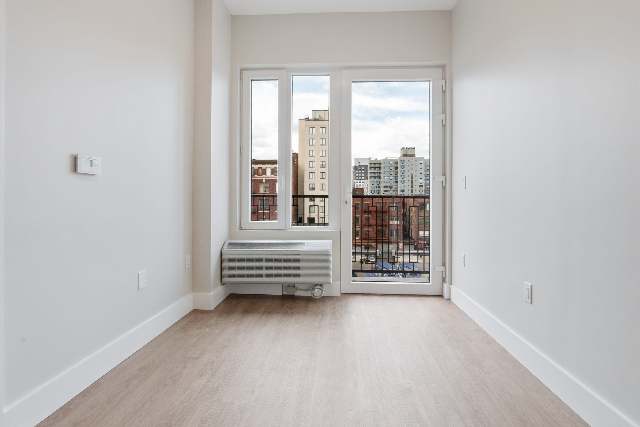 Living area in Residence 508 at The Astelle